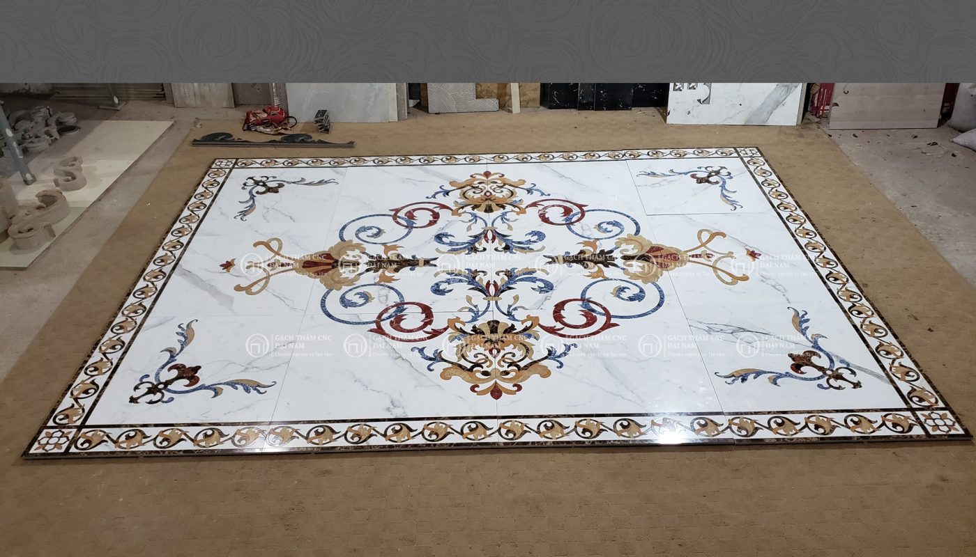 GẠCH ĐẠI NAM | Chuyên gia công gạch thảm lát nền trang trí hoa văn CNC cao cấp