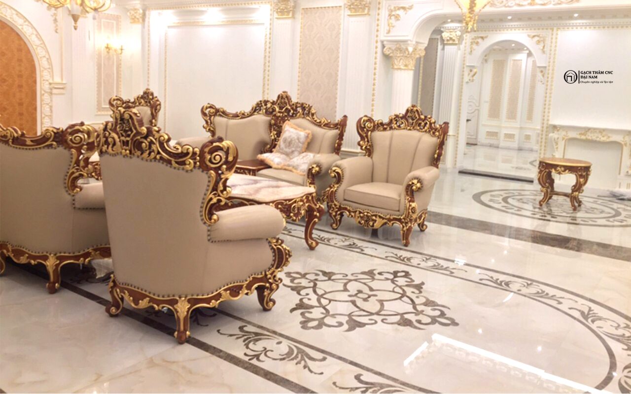 GẠCH ĐẠI NAM | Chuyên gia công gạch thảm lát nền trang trí hoa văn CNC cao cấp