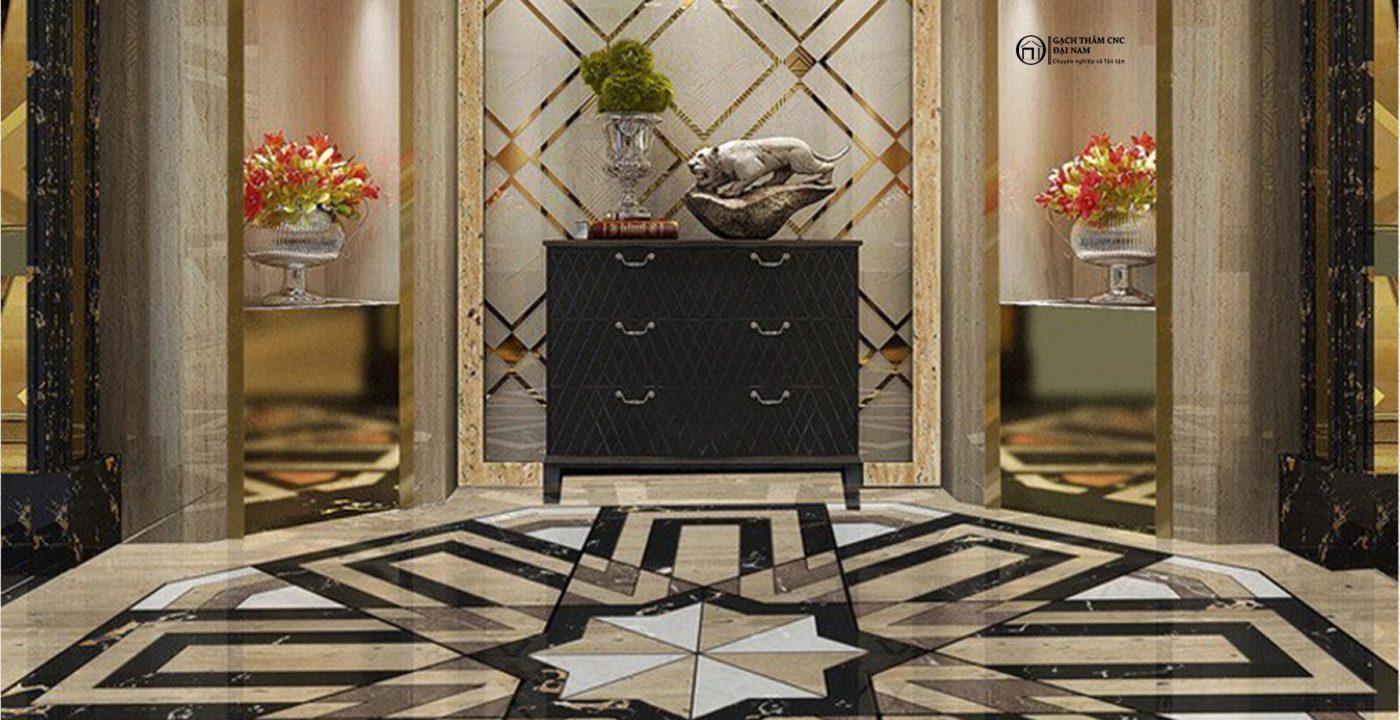 GẠCH ĐẠI NAM | Chuyên gia công gạch thảm lát nền trang trí hoa văn CNC cao cấp
