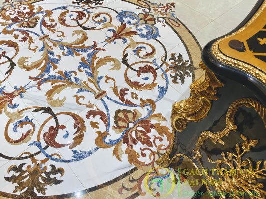 Công trình gạch thảm lát nền gia đình anh chị Thúy Thinh