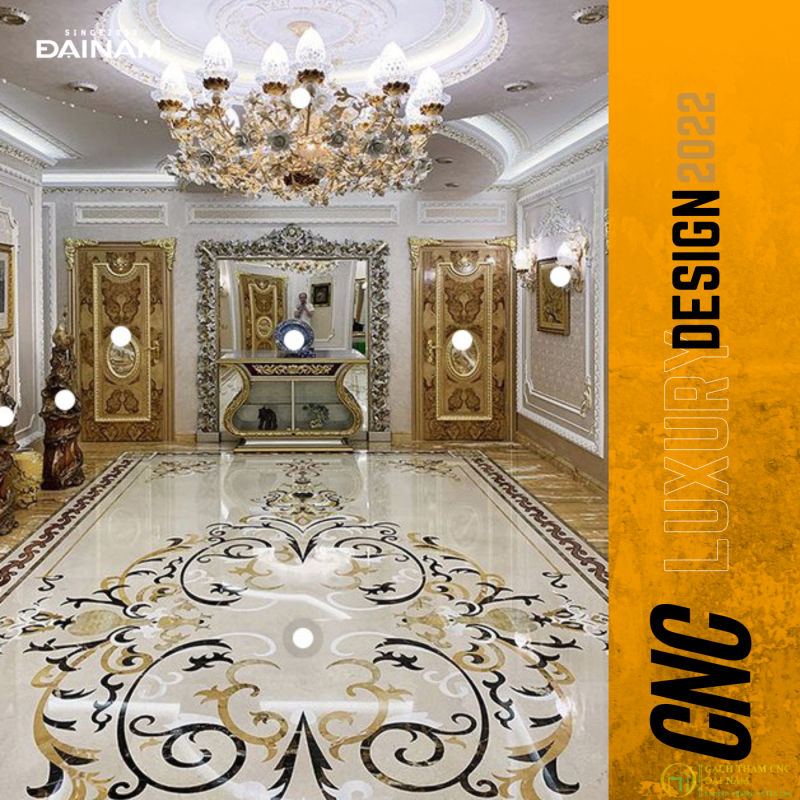 GẠCH ĐẠI NAM | Chuyên gia công gạch thảm lát nền trang trí hoa văn CNC cao cấp