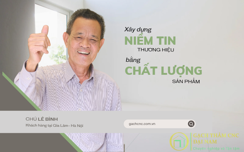 GẠCH ĐẠI NAM | Chuyên gia công gạch thảm lát nền trang trí hoa văn CNC cao cấp