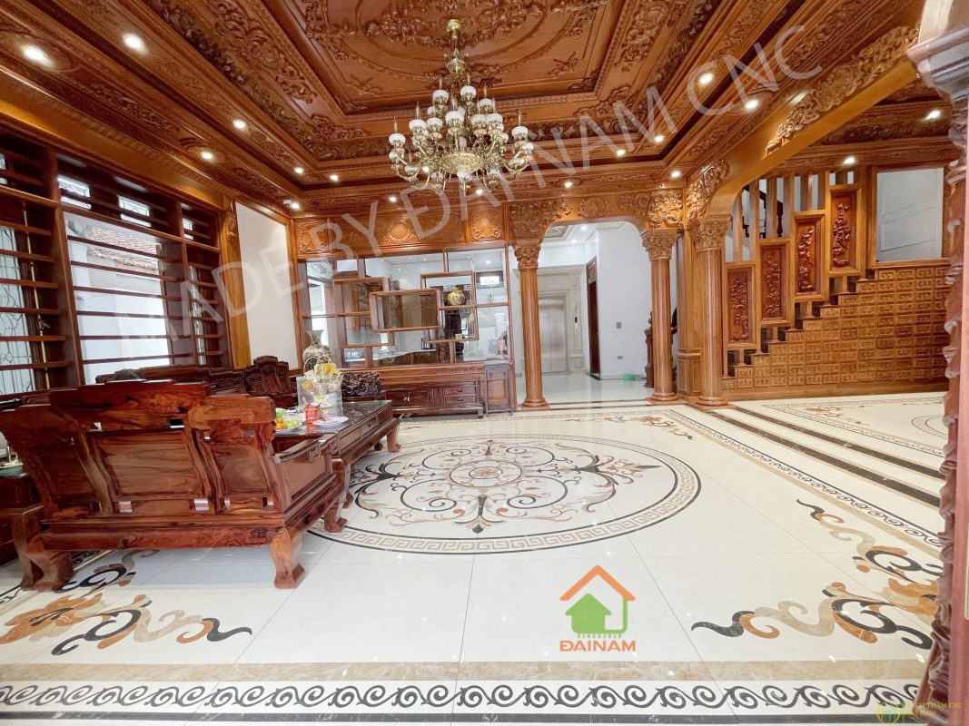 GẠCH ĐẠI NAM | Chuyên gia công gạch thảm lát nền trang trí hoa văn CNC cao cấp