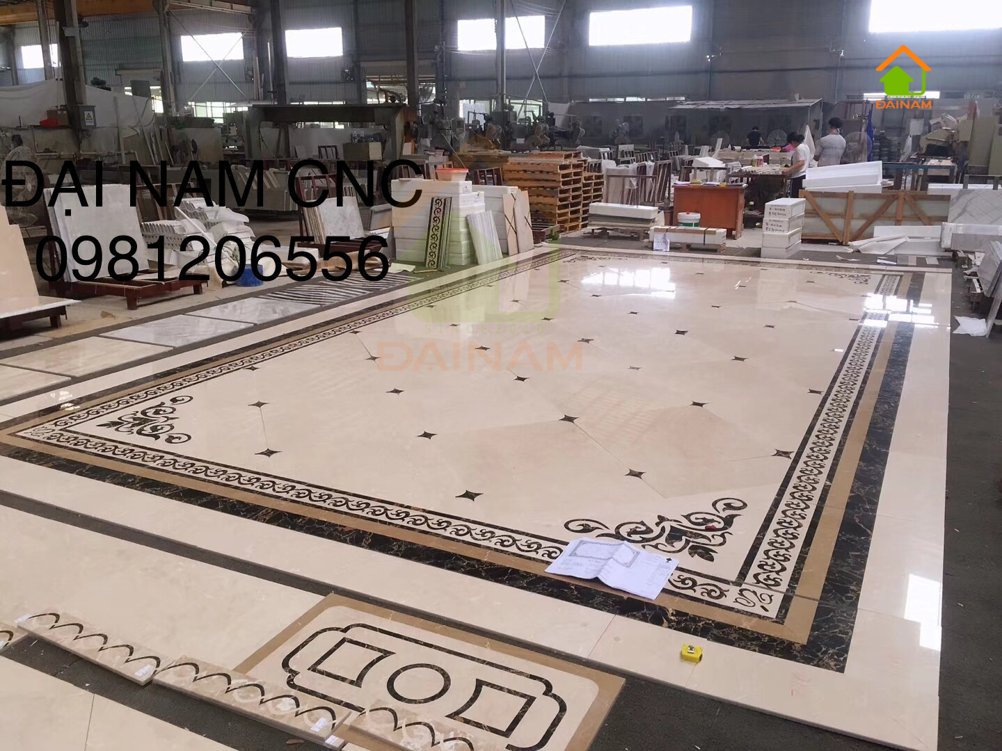 Thảm hoa văn Ngọc Lan Vương