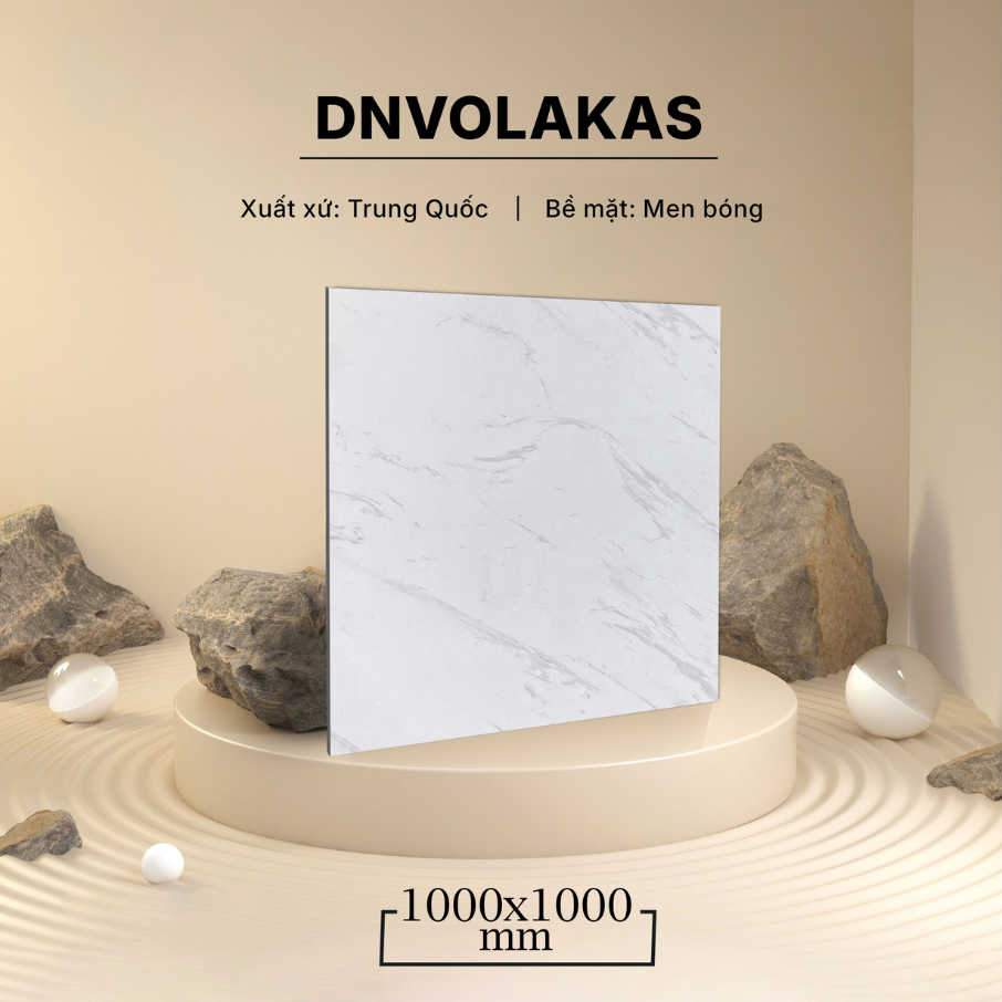 Gạch vân đá Marble 100×100 DNVOLAKAS