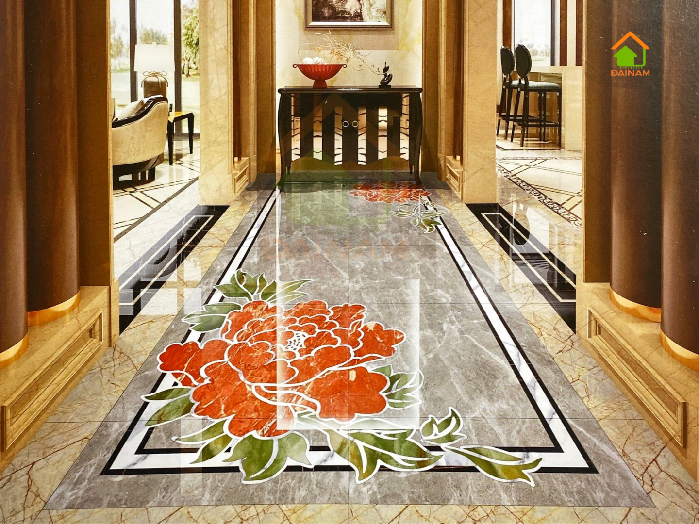 GẠCH ĐẠI NAM | Chuyên gia công gạch thảm lát nền trang trí hoa văn CNC cao cấp