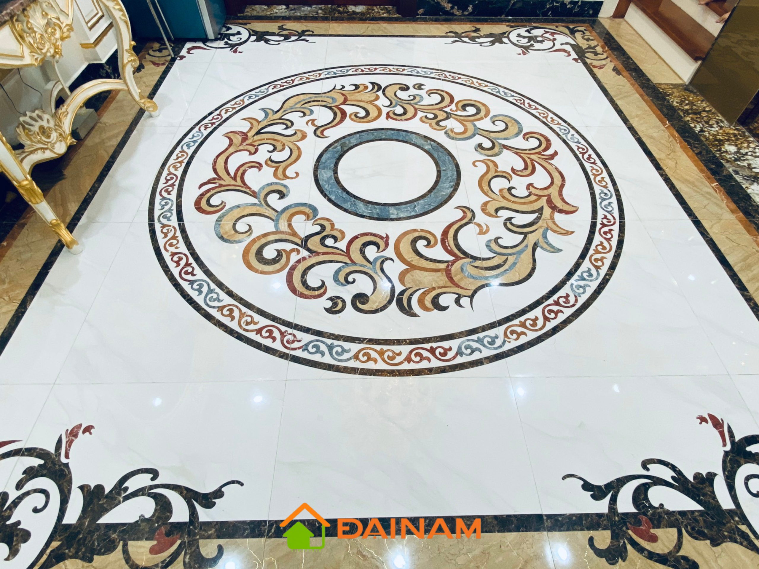 GẠCH ĐẠI NAM | Chuyên gia công gạch thảm lát nền trang trí hoa văn CNC cao cấp