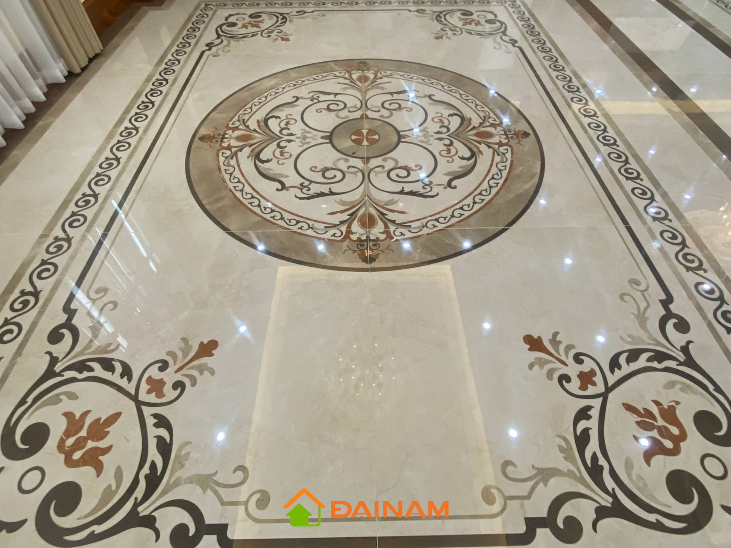 GẠCH ĐẠI NAM | Chuyên gia công gạch thảm lát nền trang trí hoa văn CNC cao cấp