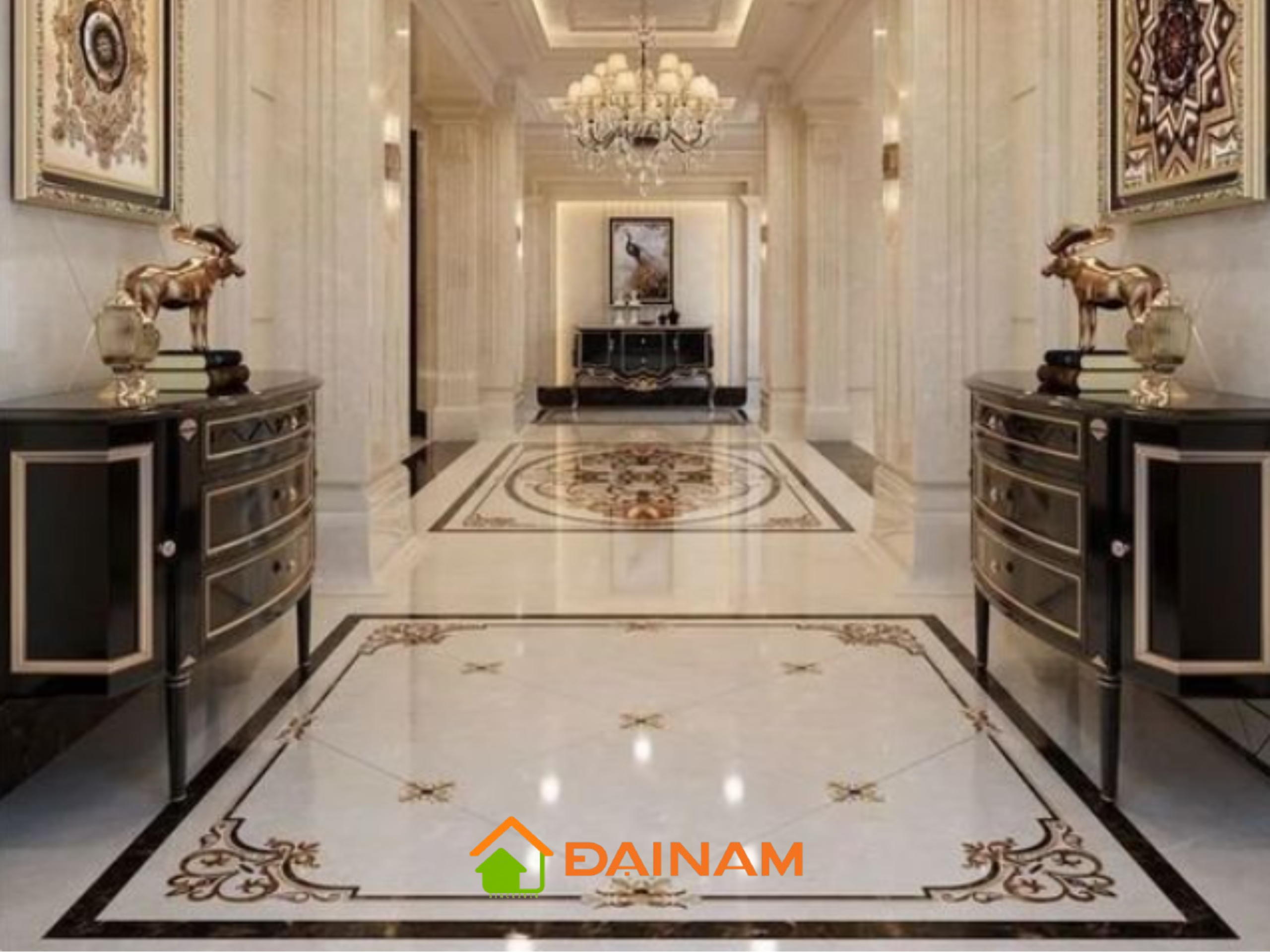 GẠCH ĐẠI NAM | Chuyên gia công gạch thảm lát nền trang trí hoa văn CNC cao cấp