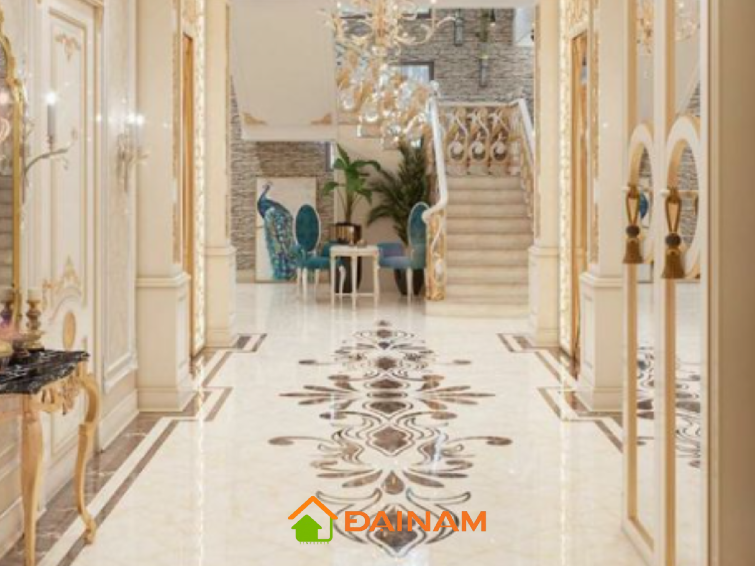 GẠCH ĐẠI NAM | Chuyên gia công gạch thảm lát nền trang trí hoa văn CNC cao cấp