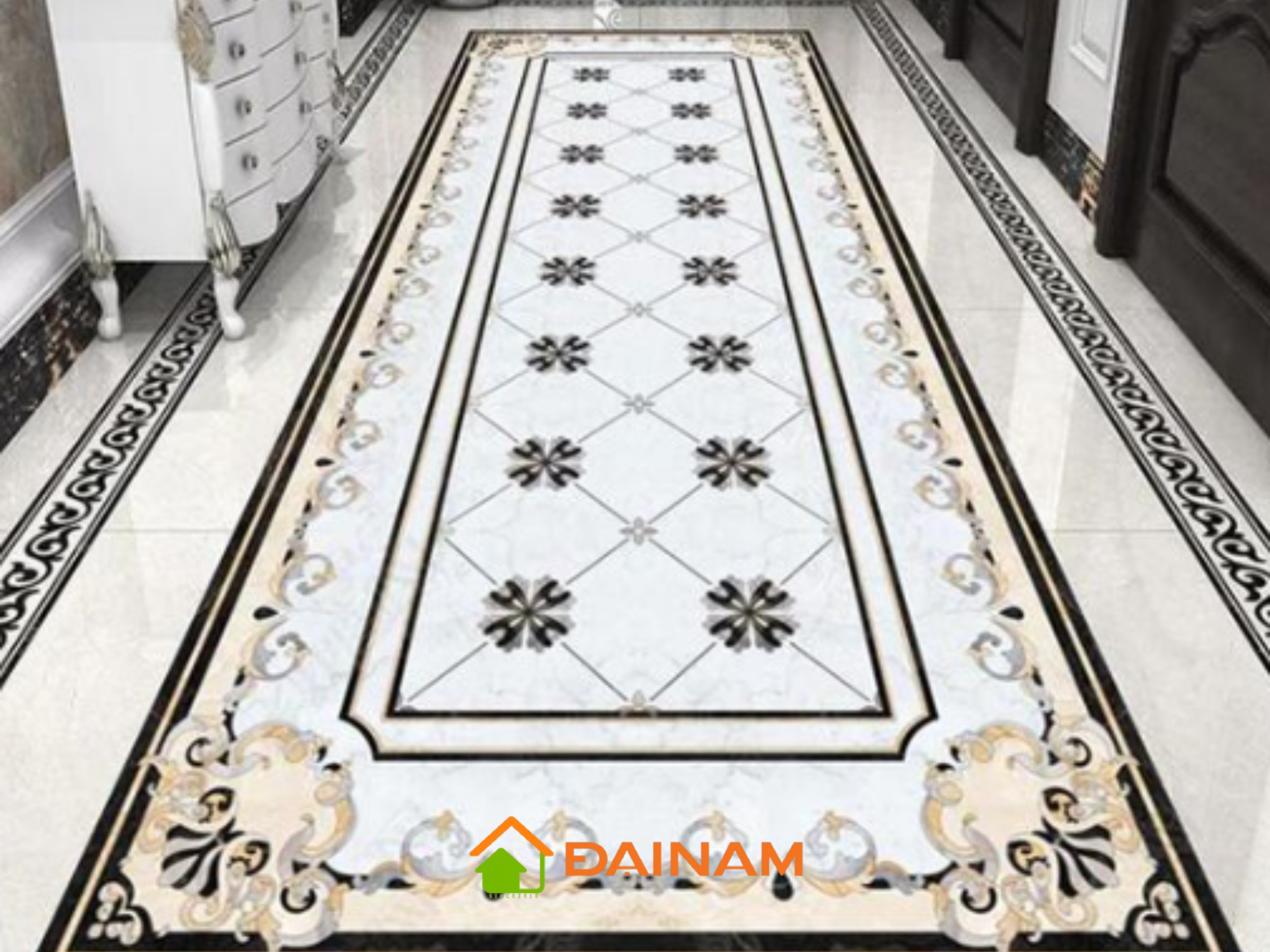 GẠCH ĐẠI NAM | Chuyên gia công gạch thảm lát nền trang trí hoa văn CNC cao cấp
