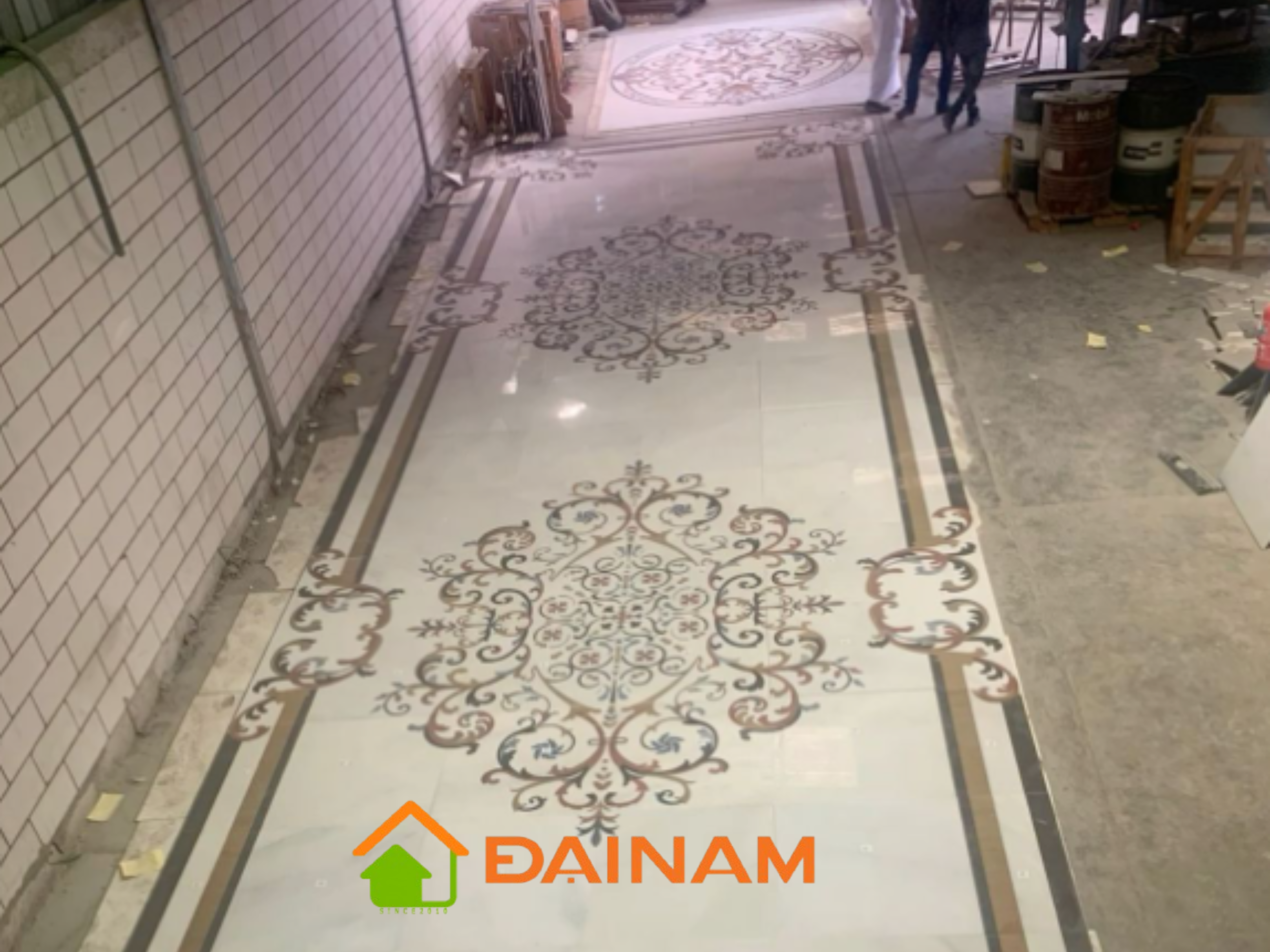 GẠCH ĐẠI NAM | Chuyên gia công gạch thảm lát nền trang trí hoa văn CNC cao cấp