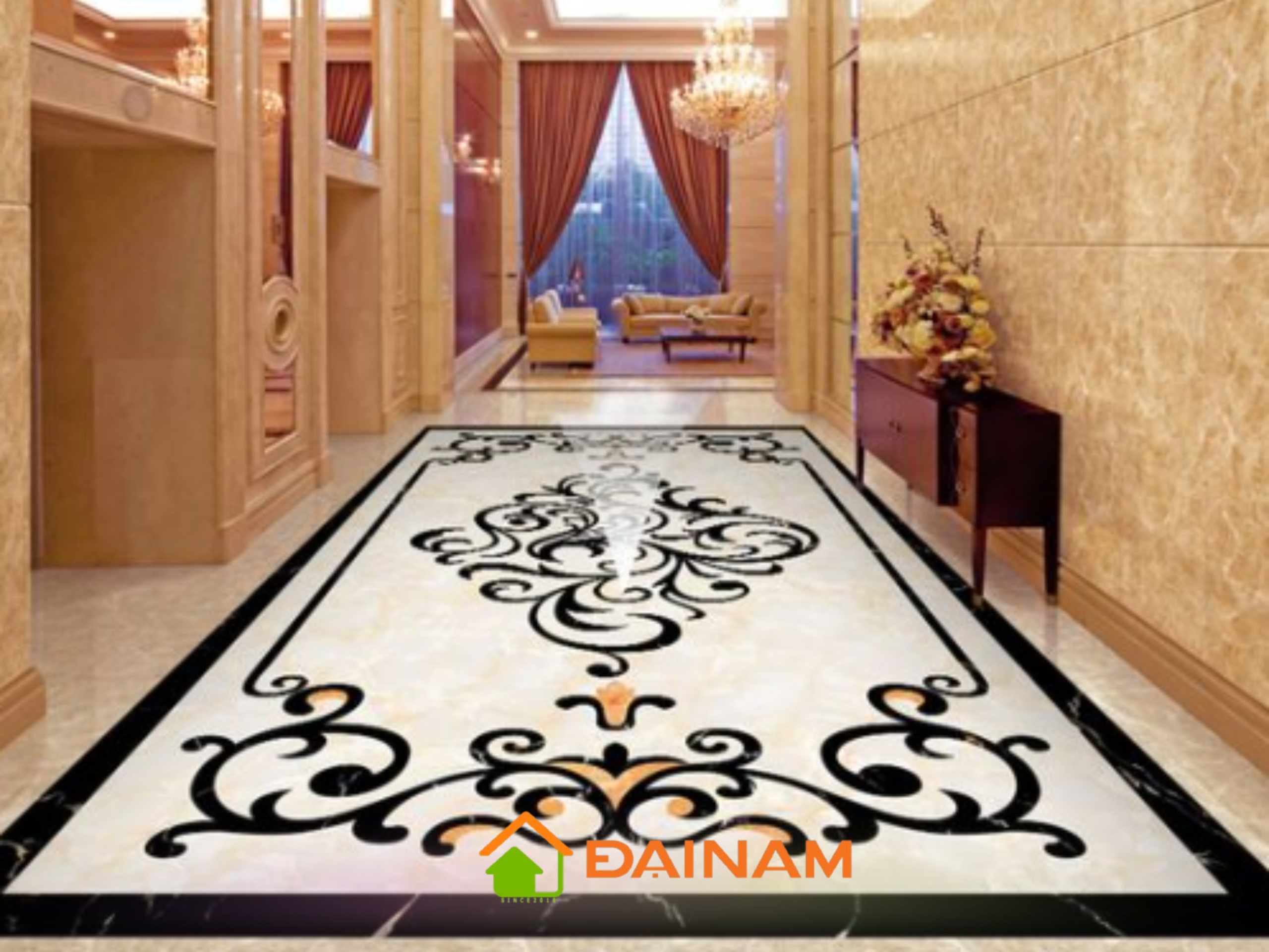 GẠCH ĐẠI NAM | Chuyên gia công gạch thảm lát nền trang trí hoa văn CNC cao cấp