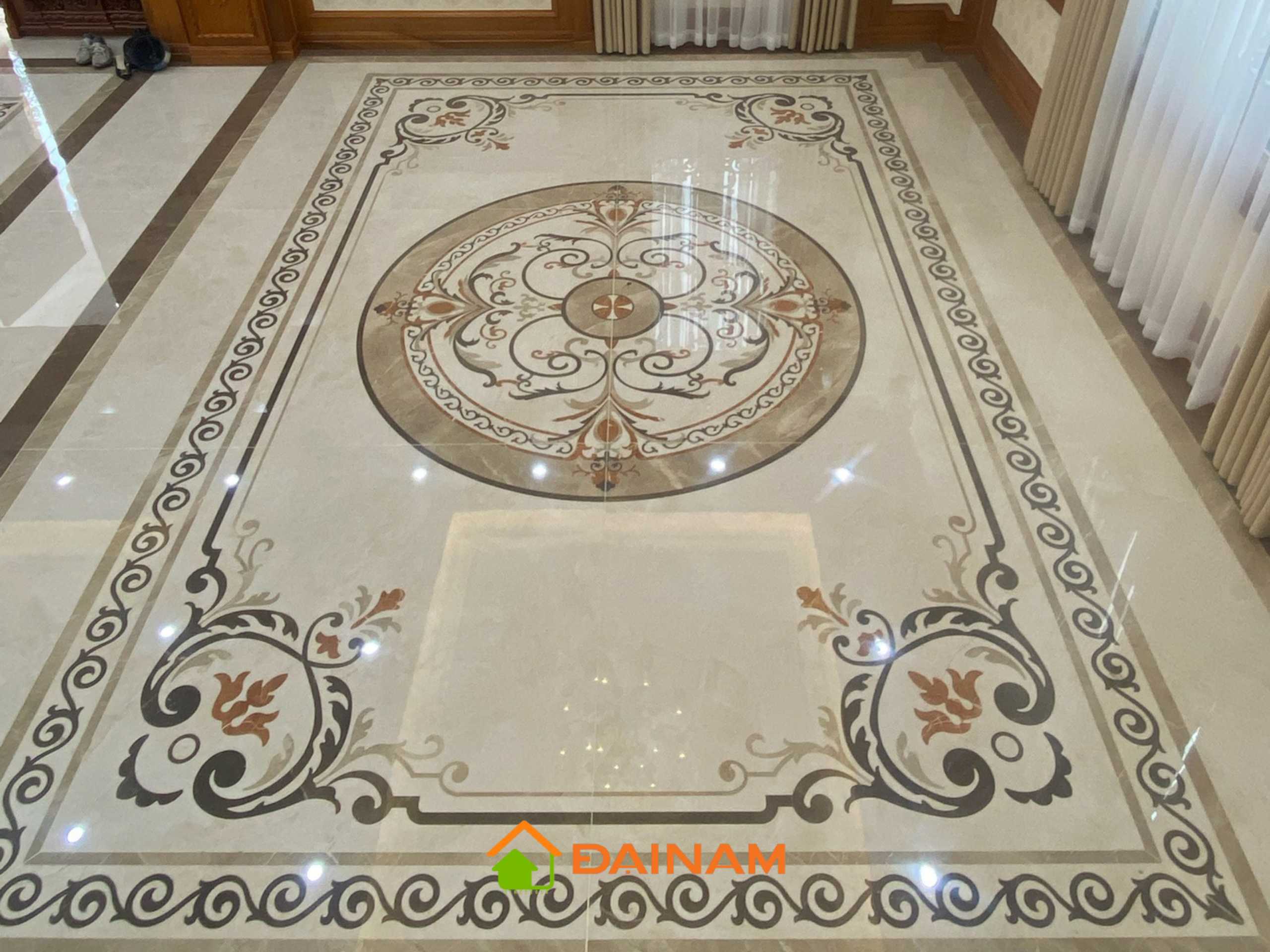 GẠCH ĐẠI NAM | Chuyên gia công gạch thảm lát nền trang trí hoa văn CNC cao cấp