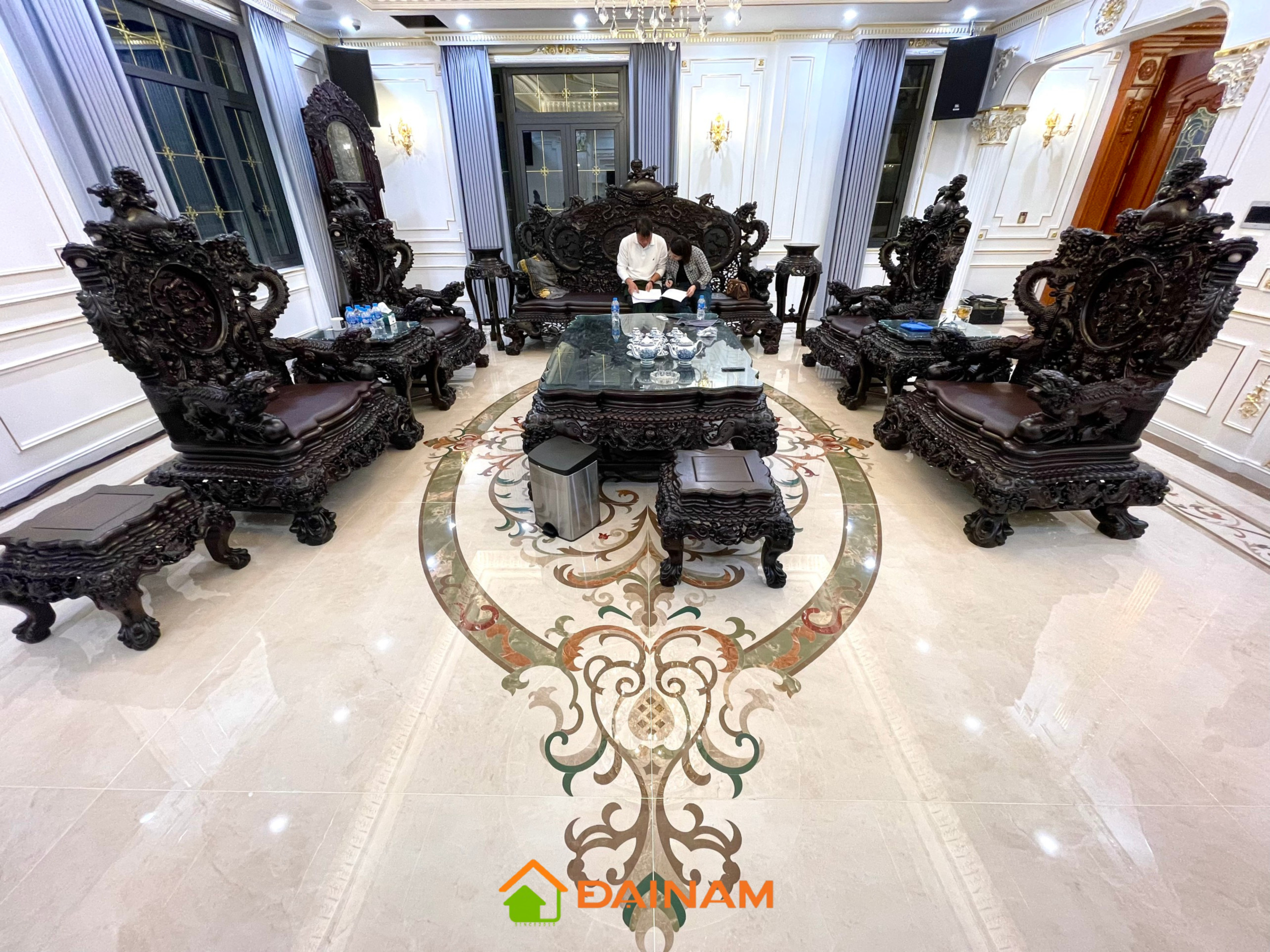 GẠCH ĐẠI NAM | Chuyên gia công gạch thảm lát nền trang trí hoa văn CNC cao cấp