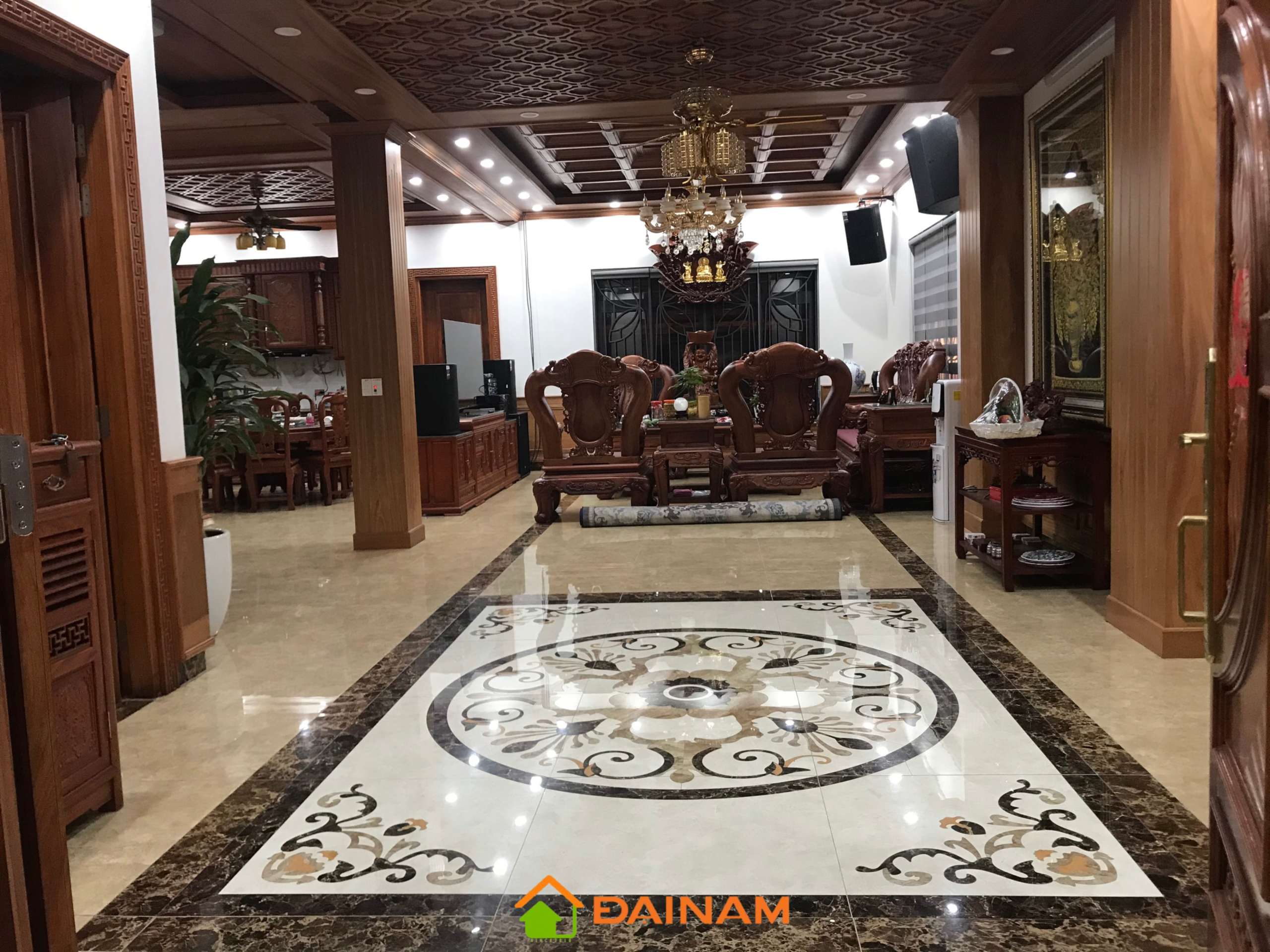 GẠCH ĐẠI NAM | Chuyên gia công gạch thảm lát nền trang trí hoa văn CNC cao cấp