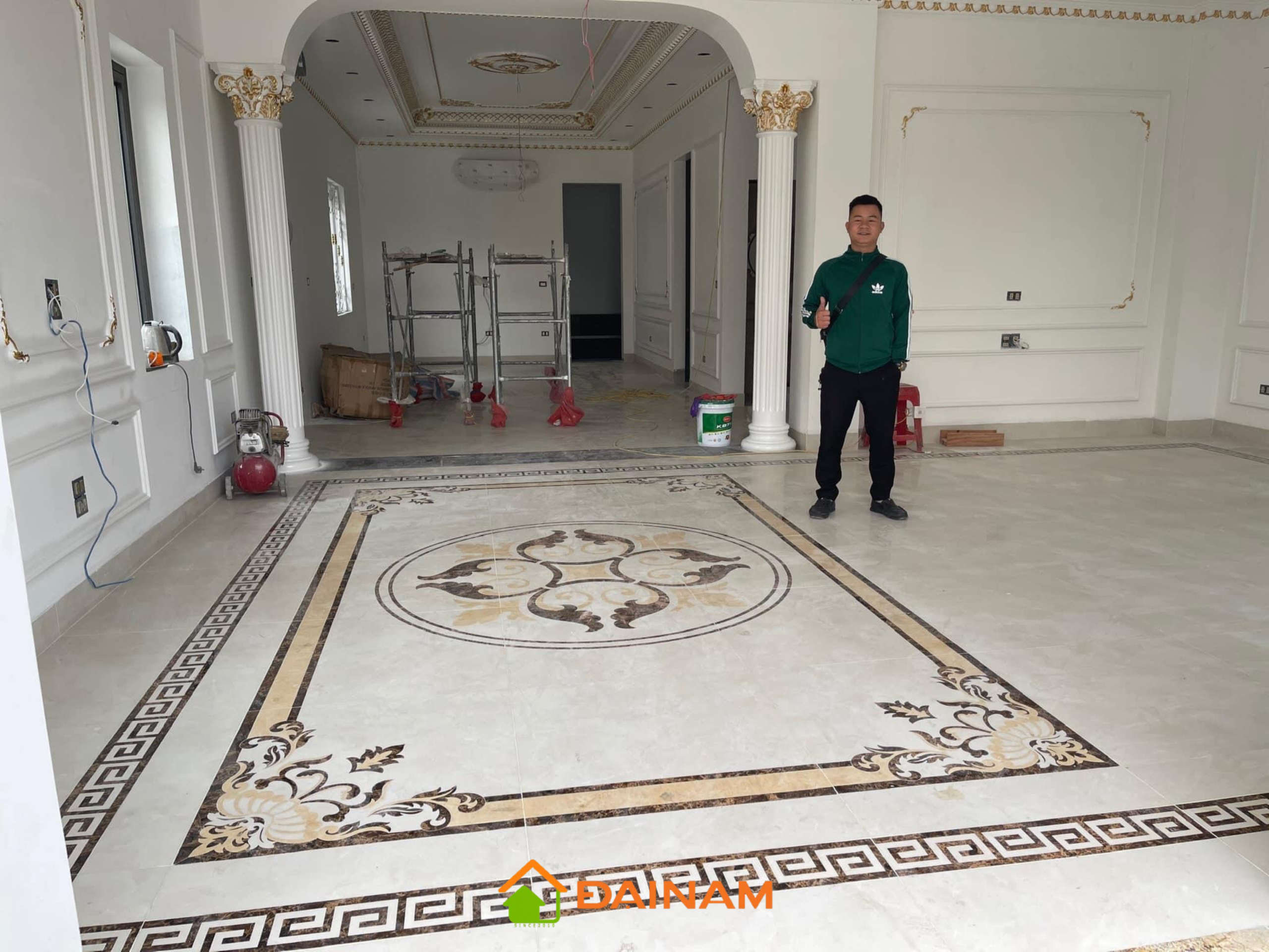 GẠCH ĐẠI NAM | Chuyên gia công gạch thảm lát nền trang trí hoa văn CNC cao cấp