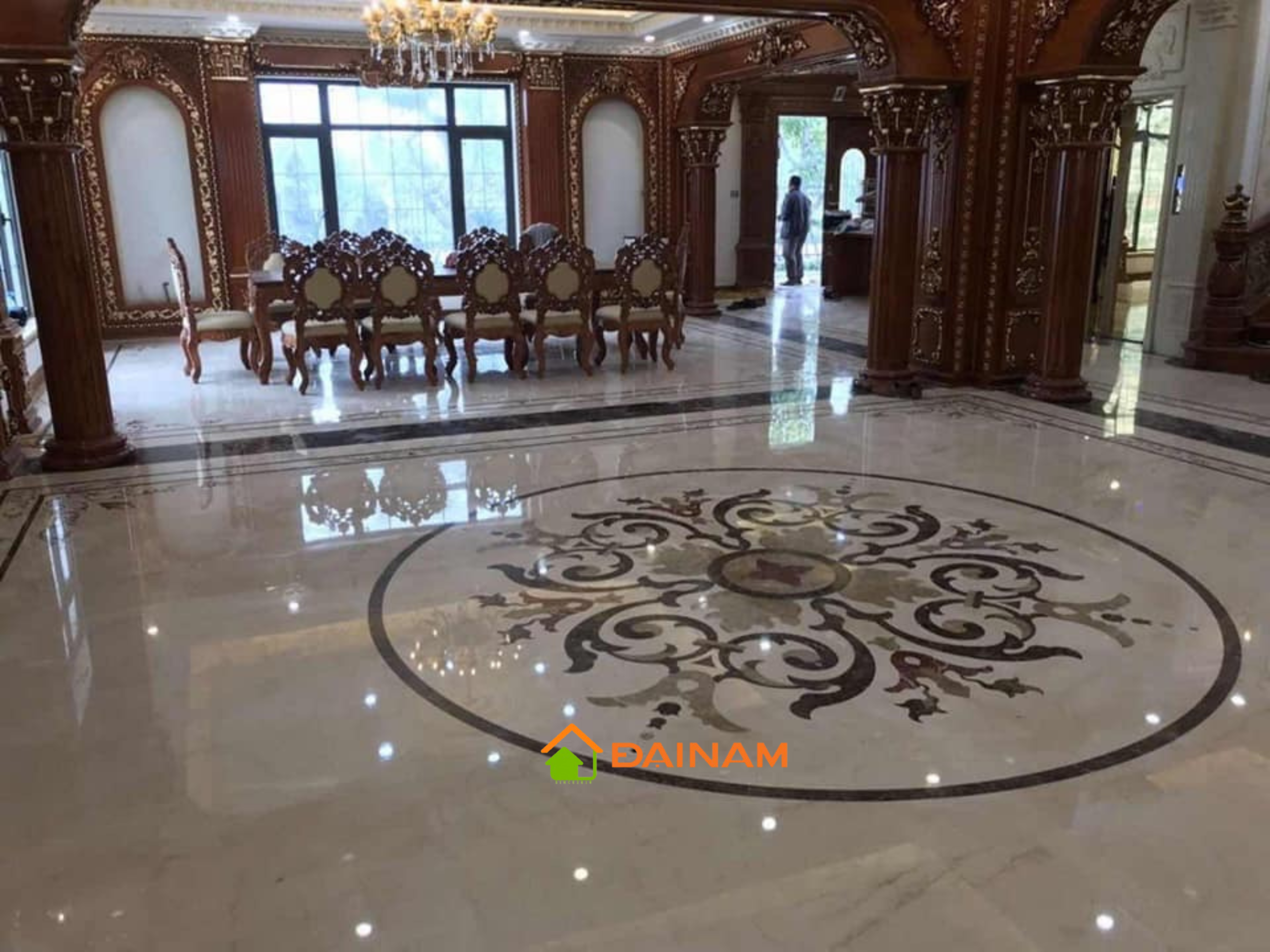GẠCH ĐẠI NAM | Chuyên gia công gạch thảm lát nền trang trí hoa văn CNC cao cấp