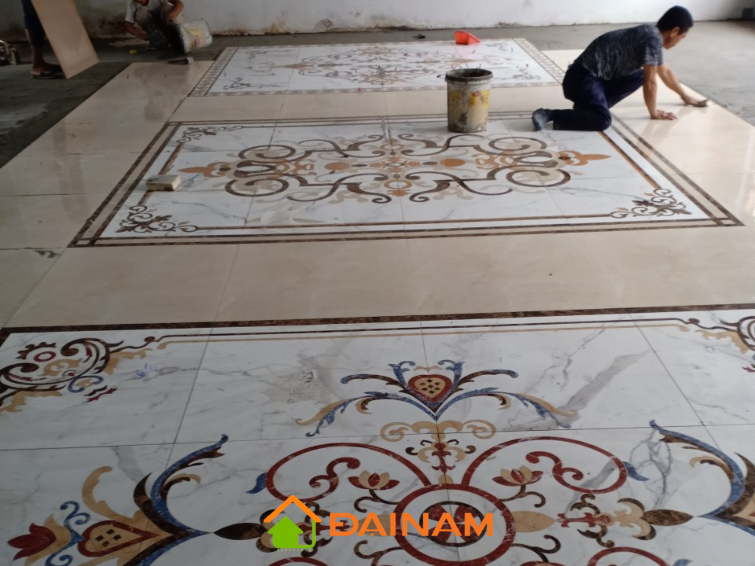 GẠCH ĐẠI NAM | Chuyên gia công gạch thảm lát nền trang trí hoa văn CNC cao cấp