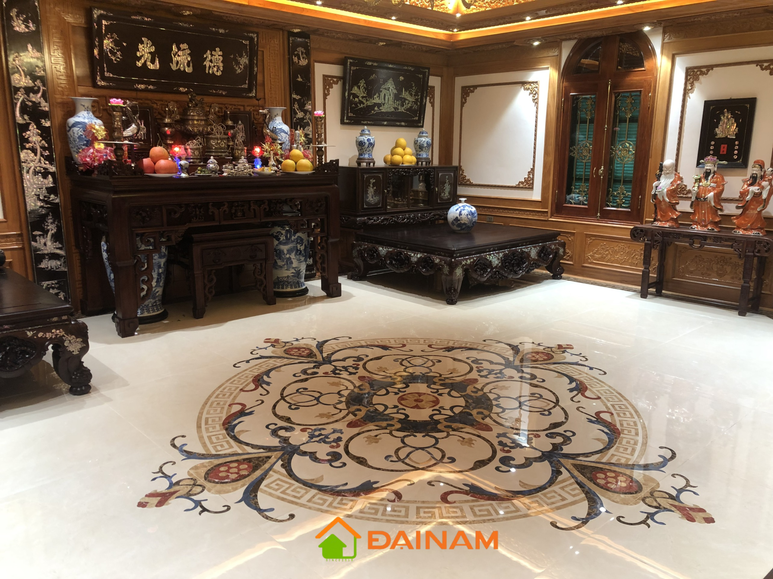 GẠCH ĐẠI NAM | Chuyên gia công gạch thảm lát nền trang trí hoa văn CNC cao cấp