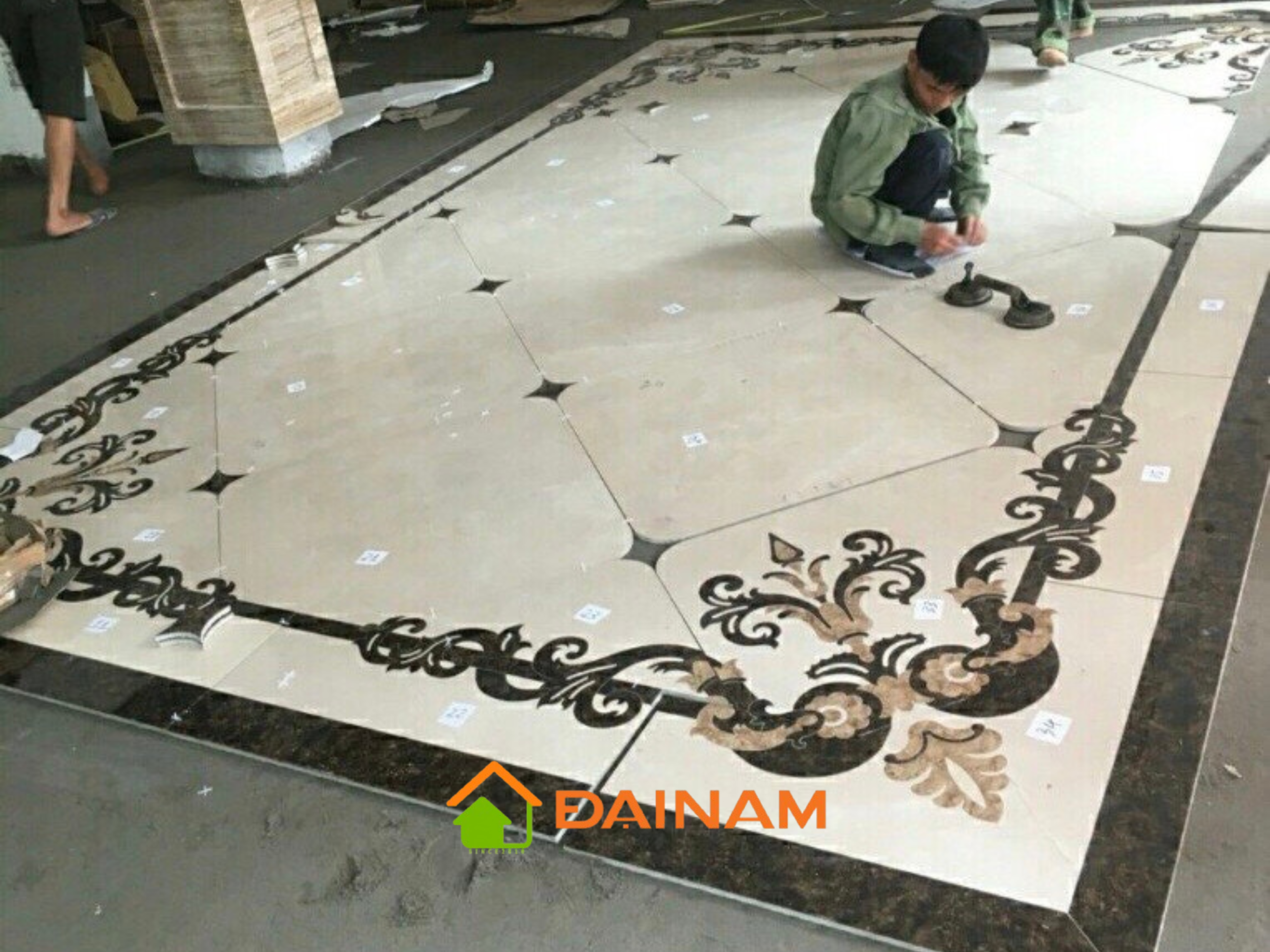 GẠCH ĐẠI NAM | Chuyên gia công gạch thảm lát nền trang trí hoa văn CNC cao cấp