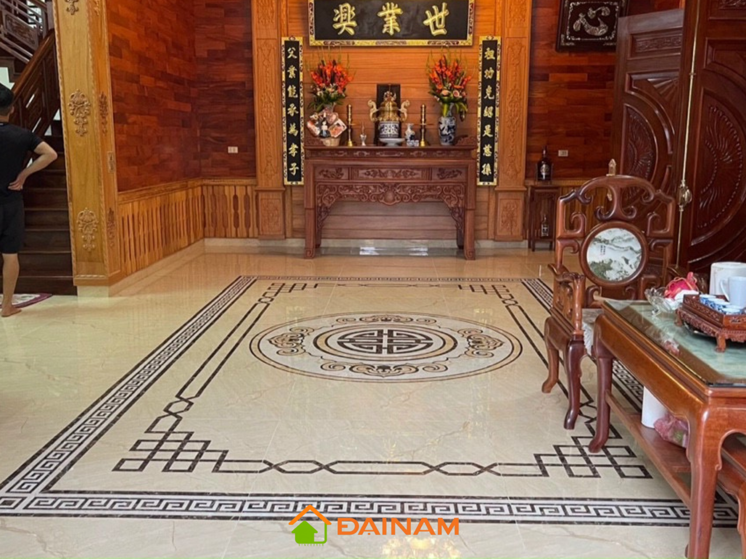 GẠCH ĐẠI NAM | Chuyên gia công gạch thảm lát nền trang trí hoa văn CNC cao cấp