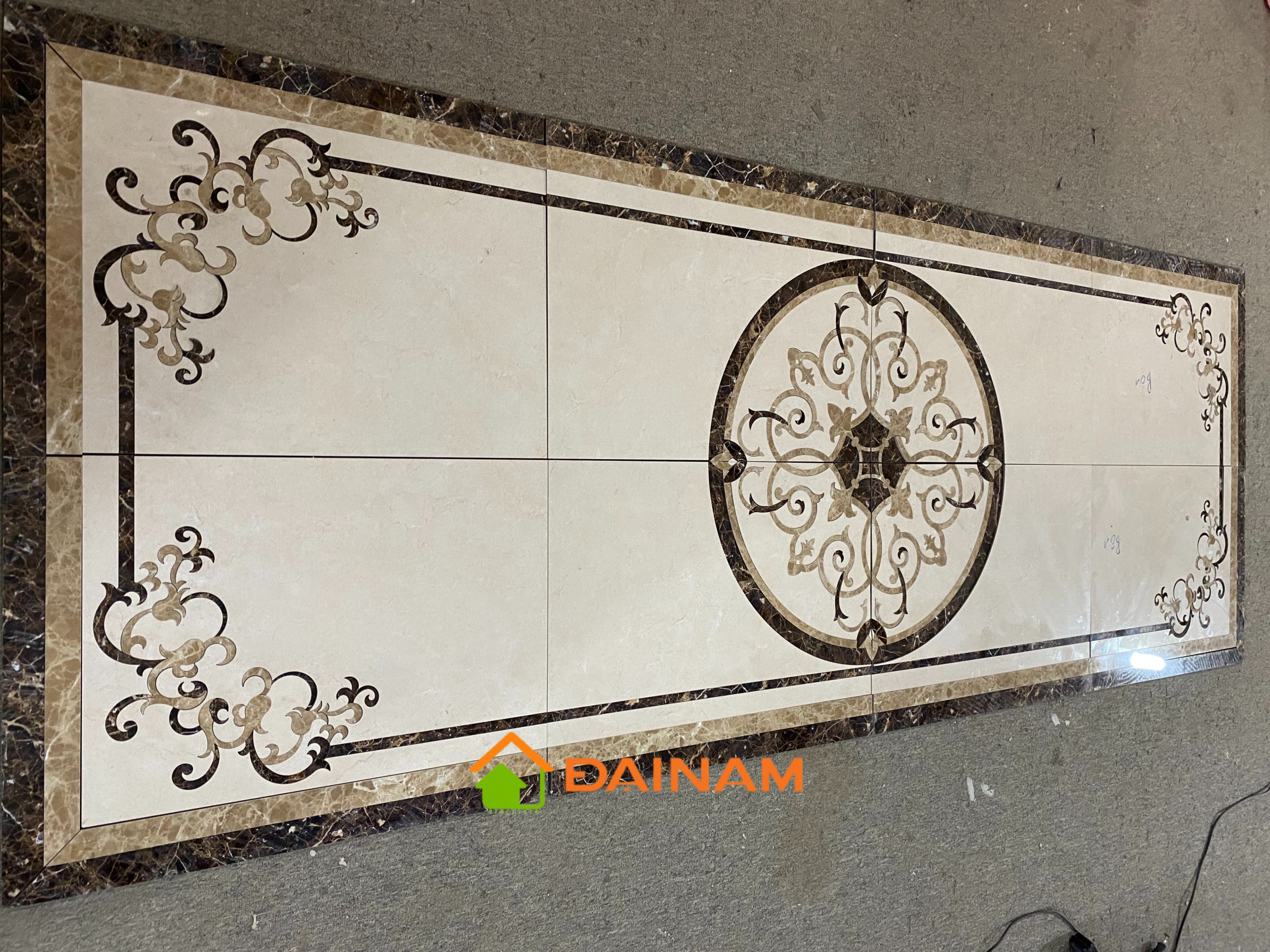 GẠCH ĐẠI NAM | Chuyên gia công gạch thảm lát nền trang trí hoa văn CNC cao cấp