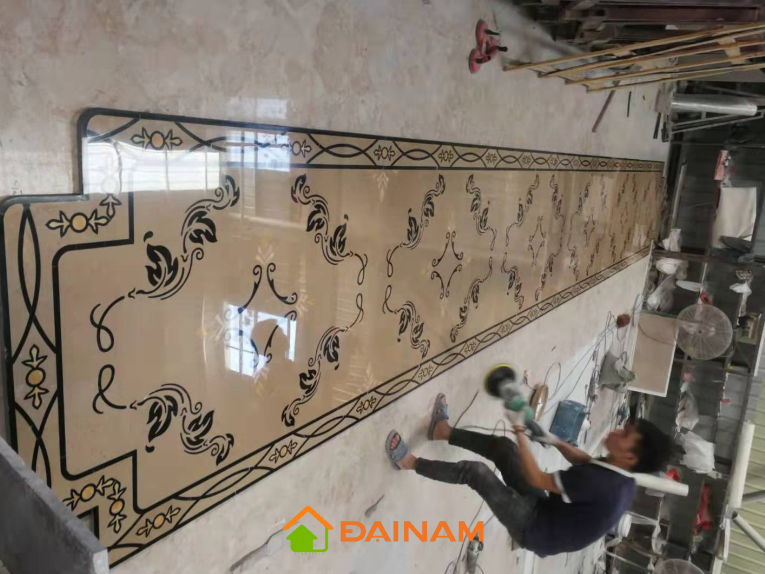 GẠCH ĐẠI NAM | Chuyên gia công gạch thảm lát nền trang trí hoa văn CNC cao cấp