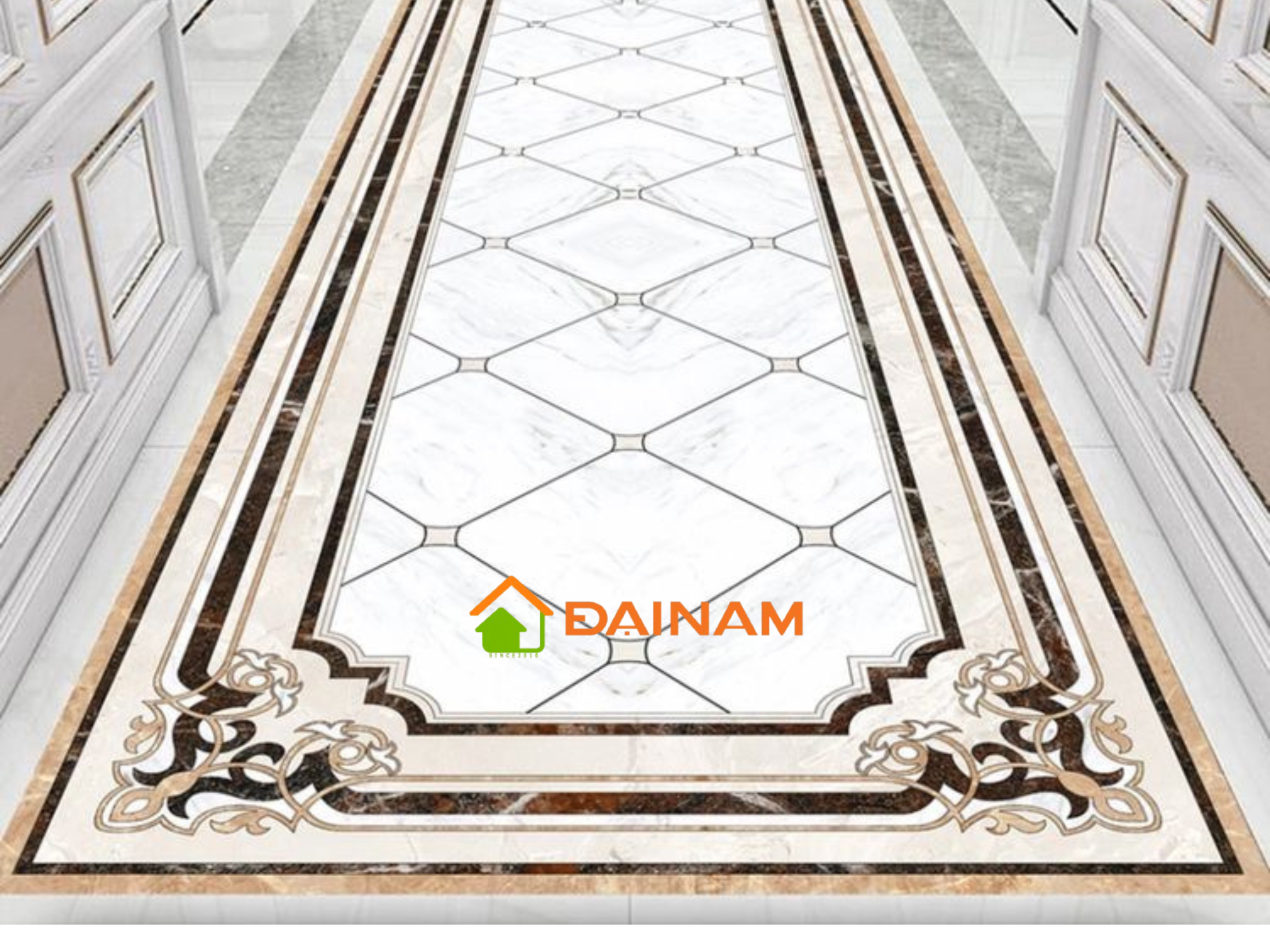 GẠCH ĐẠI NAM | Chuyên gia công gạch thảm lát nền trang trí hoa văn CNC cao cấp