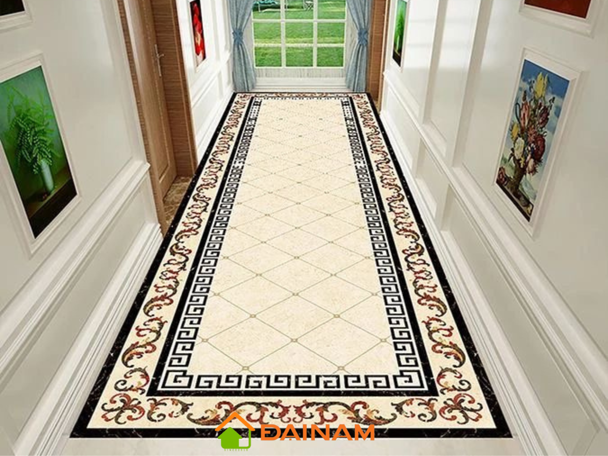 GẠCH ĐẠI NAM | Chuyên gia công gạch thảm lát nền trang trí hoa văn CNC cao cấp