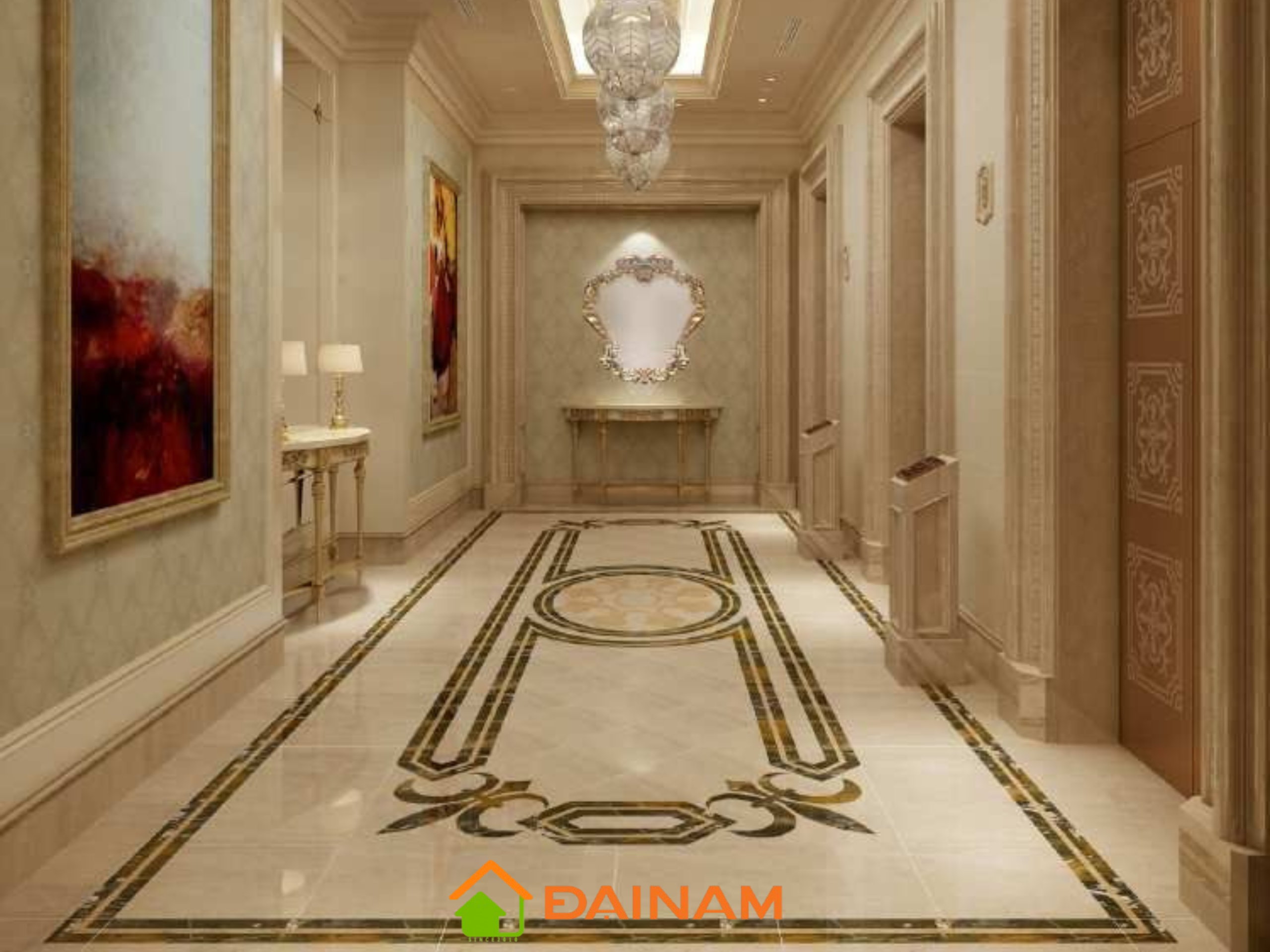 GẠCH ĐẠI NAM | Chuyên gia công gạch thảm lát nền trang trí hoa văn CNC cao cấp
