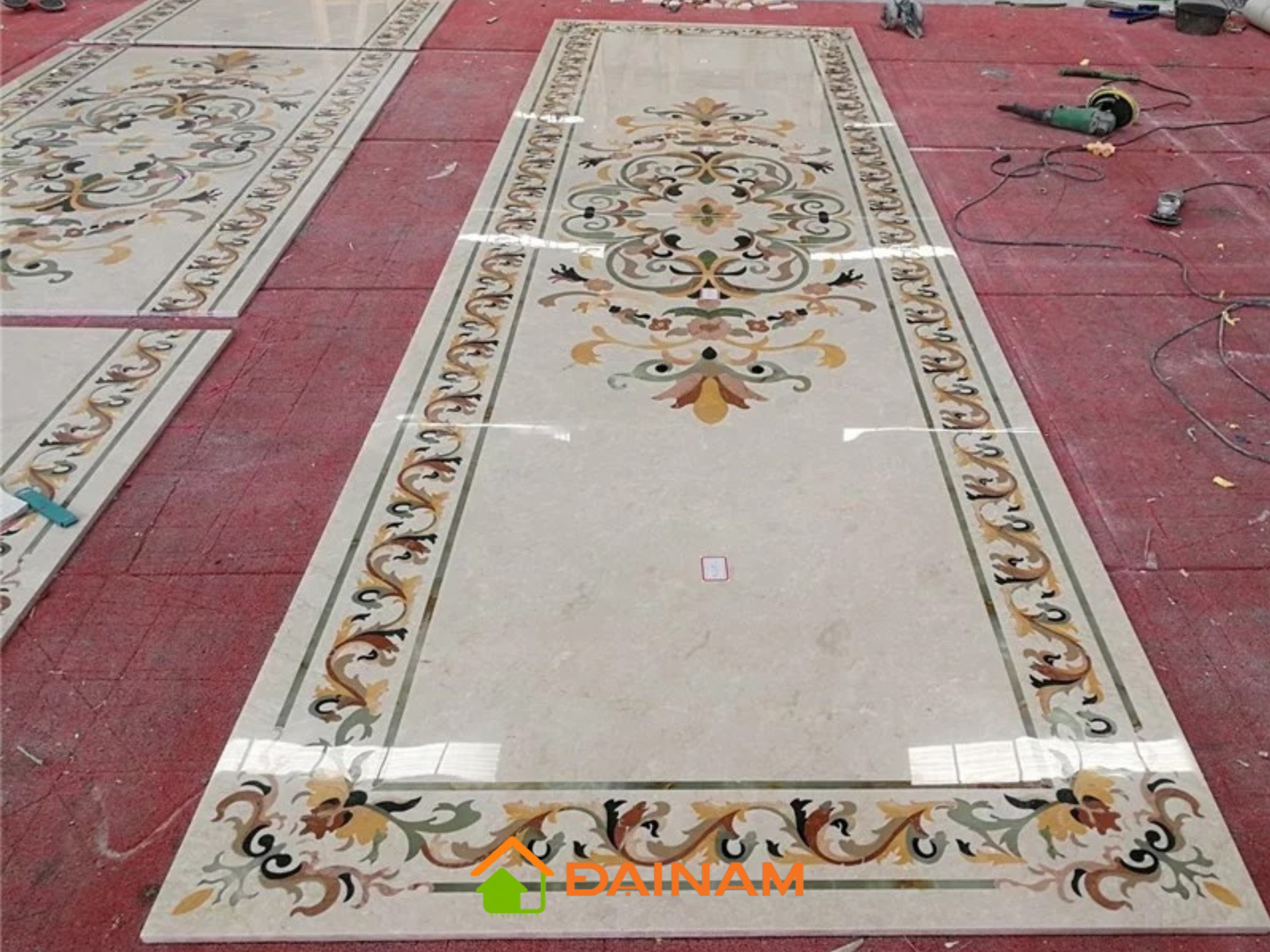 GẠCH ĐẠI NAM | Chuyên gia công gạch thảm lát nền trang trí hoa văn CNC cao cấp