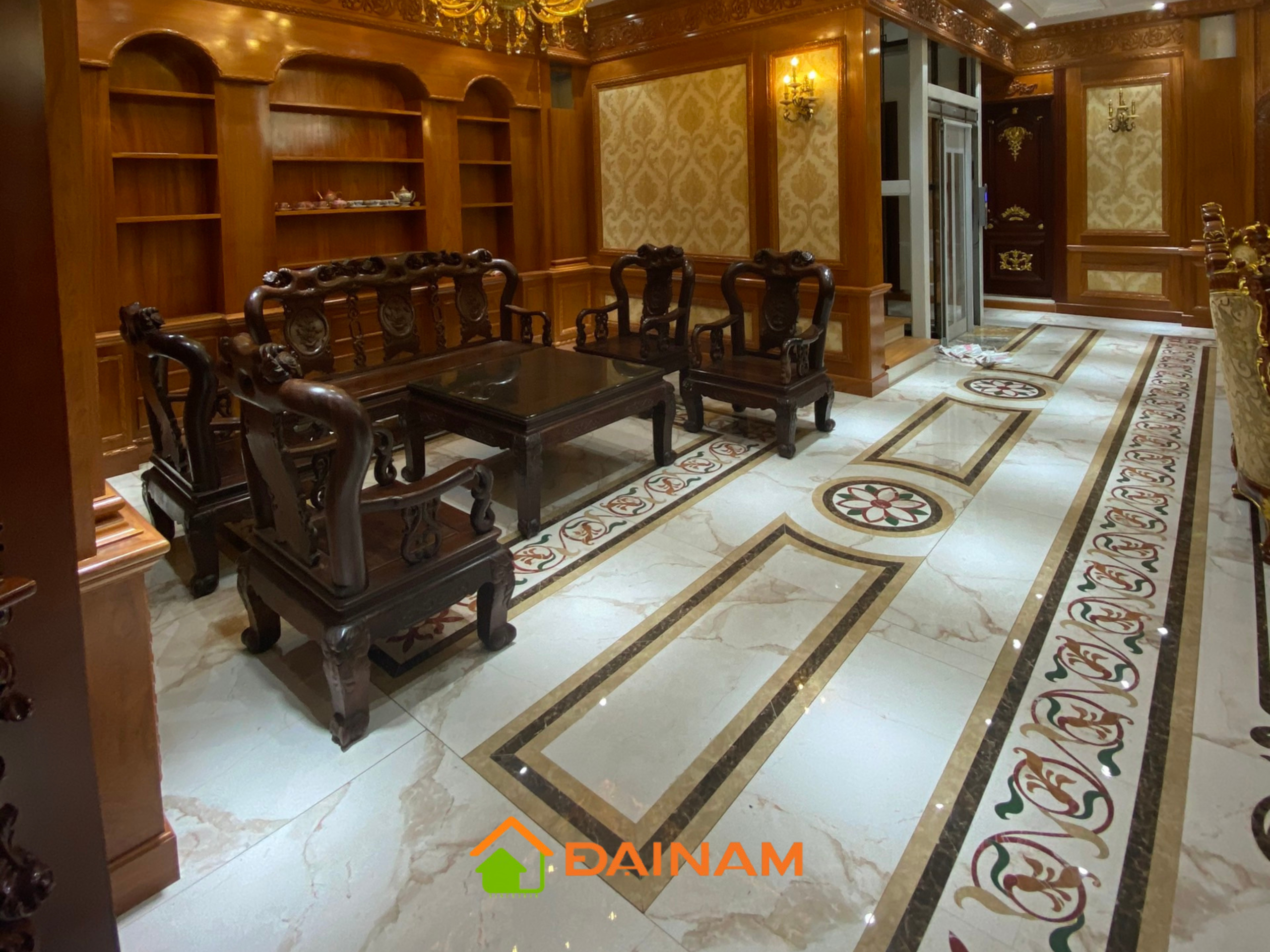 GẠCH ĐẠI NAM | Chuyên gia công gạch thảm lát nền trang trí hoa văn CNC cao cấp